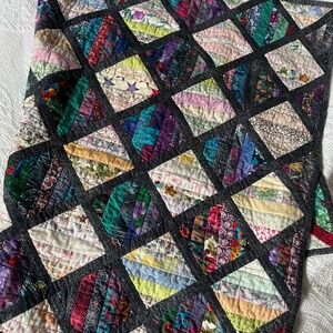 Small Handmade Quilt - 43" x 30.5"